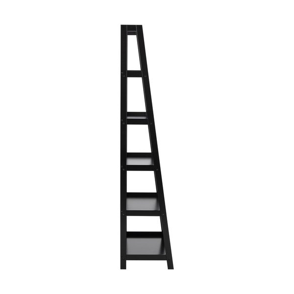 Černý regál 63x180 cm Wally - Actona-image-3