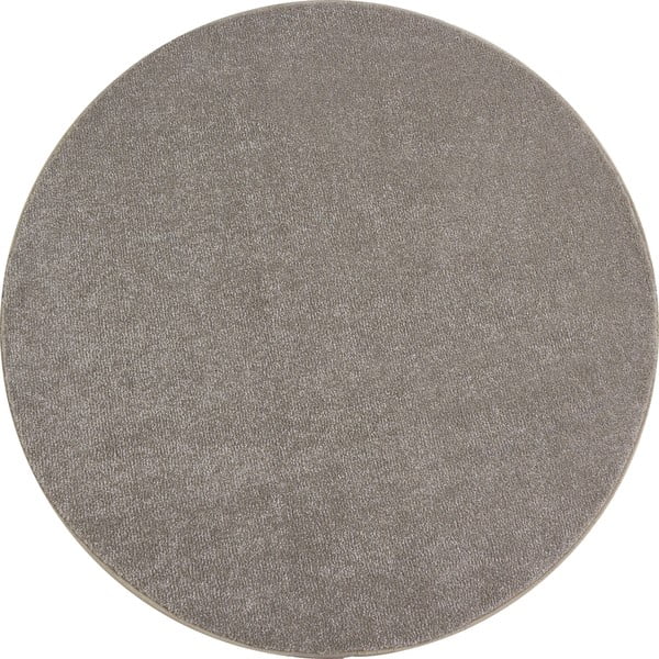 Světle hnědý kulatý koberec ø 160 cm Ata – Ayyildiz Carpets