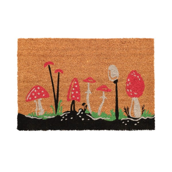 Rohožka z kokosového vlákna 40x60 cm Mushrooms – Esschert Design