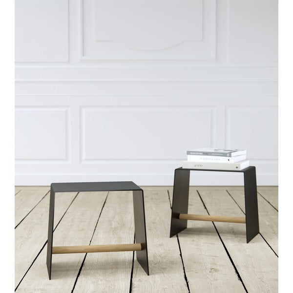 Černá kovová stolička Bull – LIND DNA-image-1