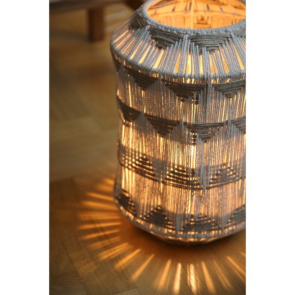 Stolní lampa v přírodní barvě se stínidlem z textilu a juty (výška 35 cm) Ano – Markslöjd-image-2