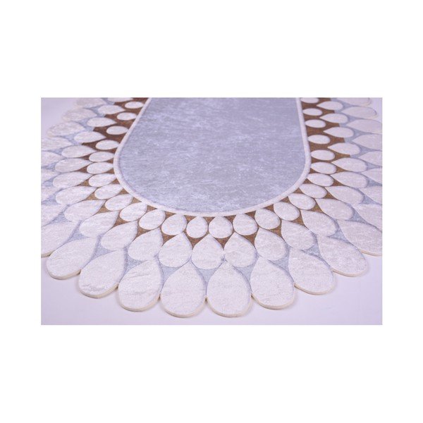 Koberec Vitaus Zinno Oval Kahve, 80 x 150 cm-image-2