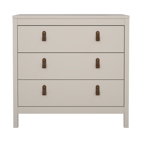 Šedobéžová komoda 82x80x38 cm Madrid – Tvilum