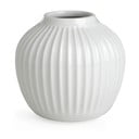 Bílá kameninová váza Kähler Design Hammershoi, ⌀ 13,5 cm