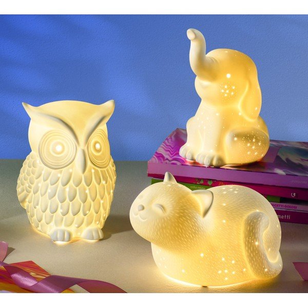 Bílá dětská lampička Elephant – Brandani-image-1