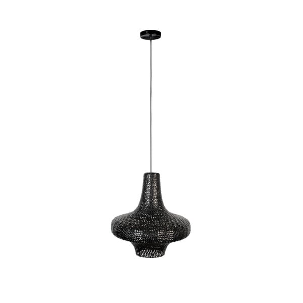 Černé závěsné svítidlo Dutchbone Trooper, ø 45 cm