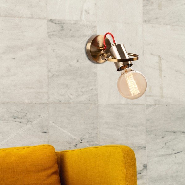 Nástěnné svítidlo ve zlaté barvě Vaveyla – Opviq lights-image-1