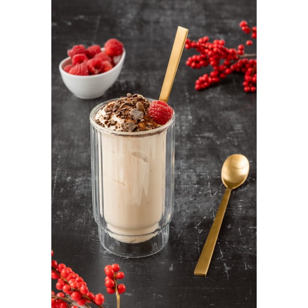 Sada 2 dvoustěnných sklenic Vialli Design, 300 ml-image-1