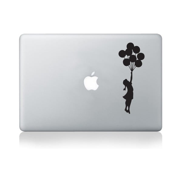 Samolepka na notebook Apple Balloon Girl by Banksy