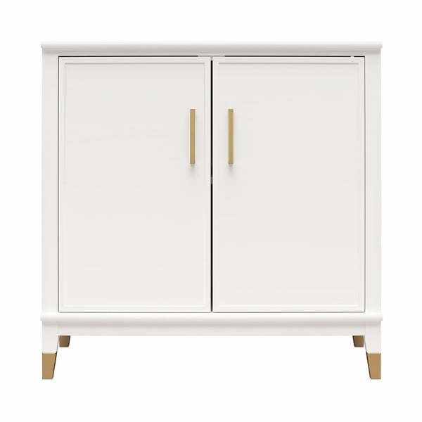 Bílá skříňka 84x84 cm Westerleigh – CosmoLiving by Cosmopolitan