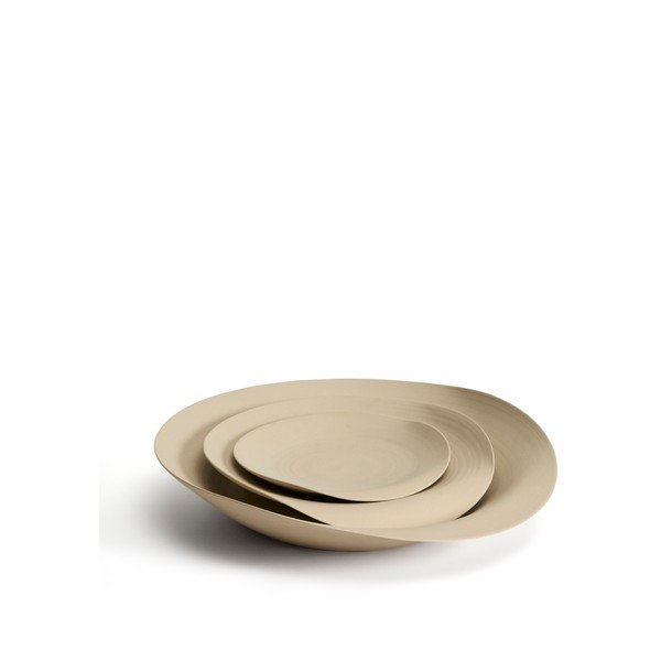Keramický dekorační tác ø 40 cm Ebenor – Kave Home-image-2