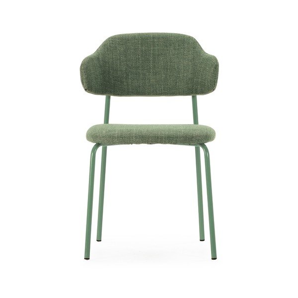 Zelené jídelní židle v sadě 4 ks Adriel – Marckeric-image-2