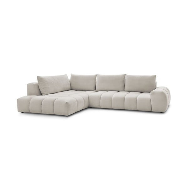 Béžová rohová pohovka (levý roh) Everest – Bobochic Paris