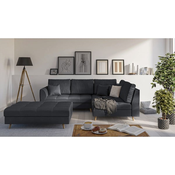 Tmavě šedá podnožka Ariella – Ropez-image-1