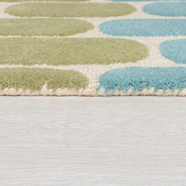 Žluto-zelený vlněný koberec Flair Rugs Fossil, 160 x 230 cm-image-3