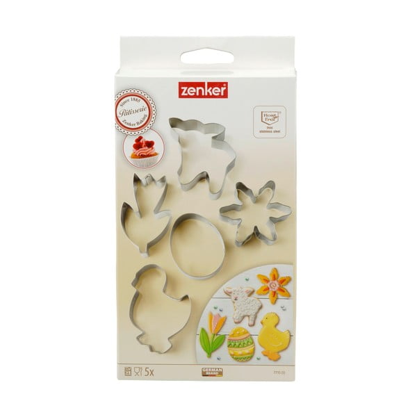 Sada 5 velikonočních vykrajovátek Zenker Spring-image-1