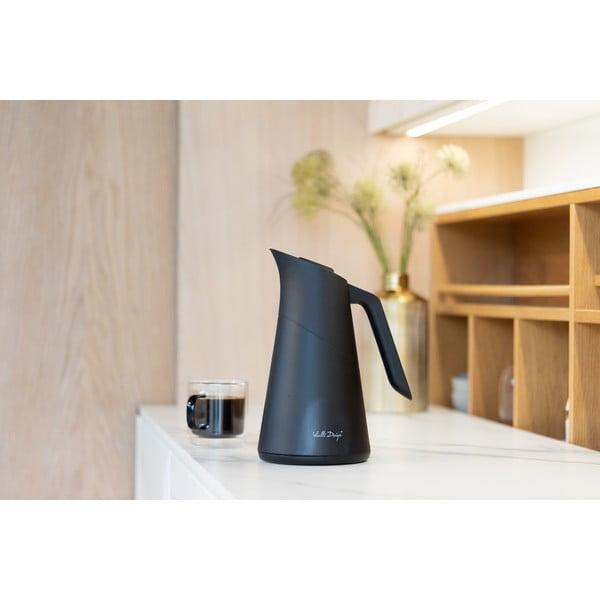 Černá termoska 1 l Soho – Vialli Design-image-3