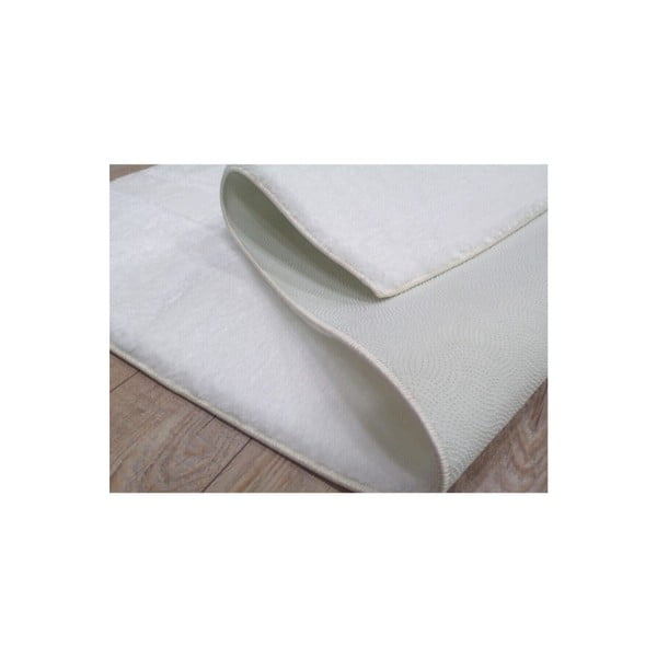 Bílý pratelný koberec 120x150 cm Pelush White – Mila Home-image-2