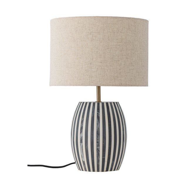 Bílá/šedá LED stolní lampa (výška 47 cm) Tali – Bloomingville