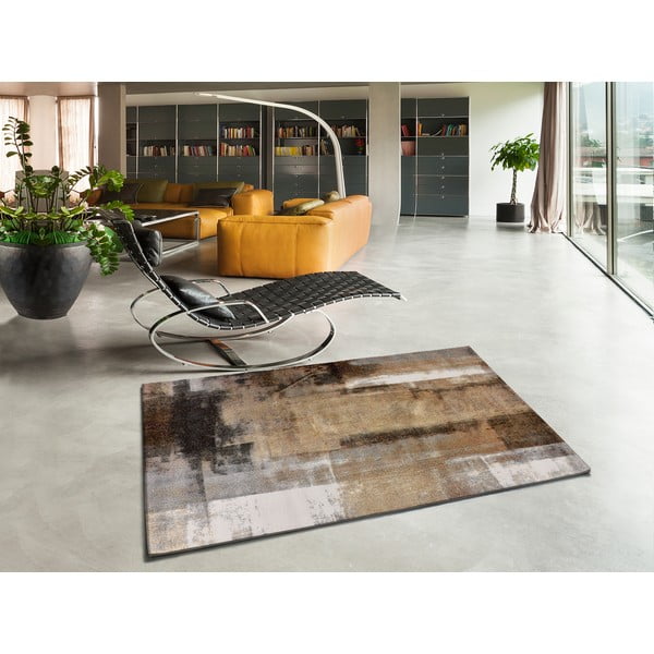 Hnědý koberec 133x190 cm Fusion – Universal-image-1