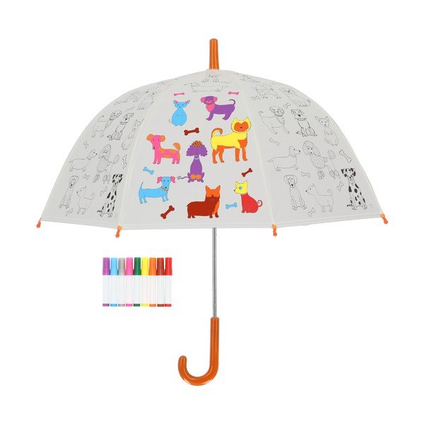 Dětský deštník PIY: Dogs – Esschert Design-image-1