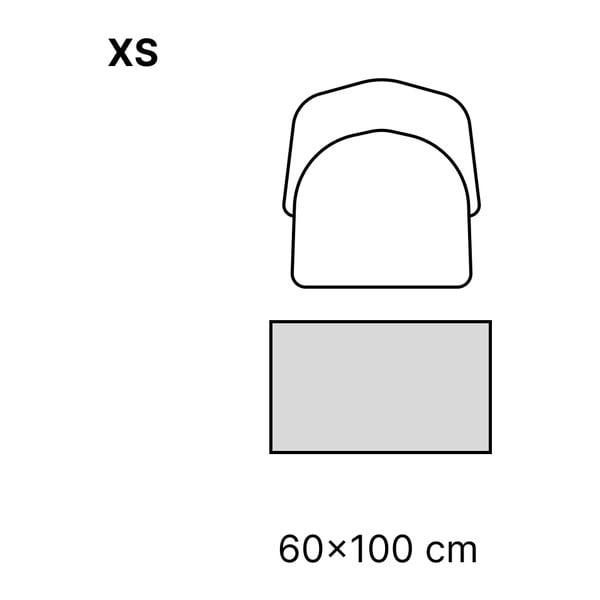 Šedý pratelný koberec 80x50 cm - Vitaus-image-4