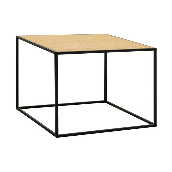 Ratanový konferenční stolek v přírodní barvě 60x60 cm Depok – Premier Housewares