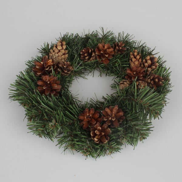 Dekorativní věnec se šiškami Dakls Gavin, ø 32 cm