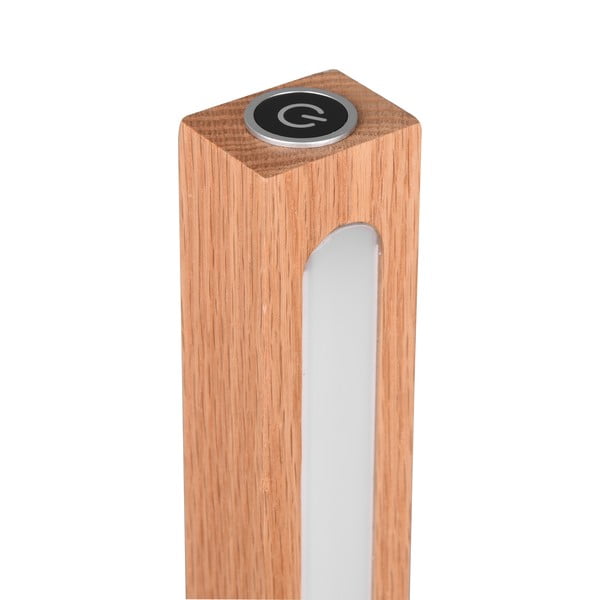 LED stojací lampa v černo-přírodní barvě (výška 115 cm) Bellari – Trio-image-4