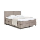 Boxspring postel taupe s úložným prostorem 180x200 cm Elva Bold – Bonami Selection