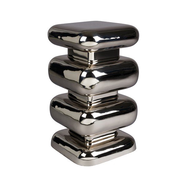 Kovový odkládací stolek 29x29 cm Stubby – Dutchbone