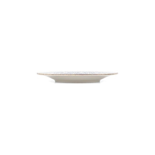 Bílý/modrý porcelánový podšálek ø 14 cm Azul – BonBistro-image-3