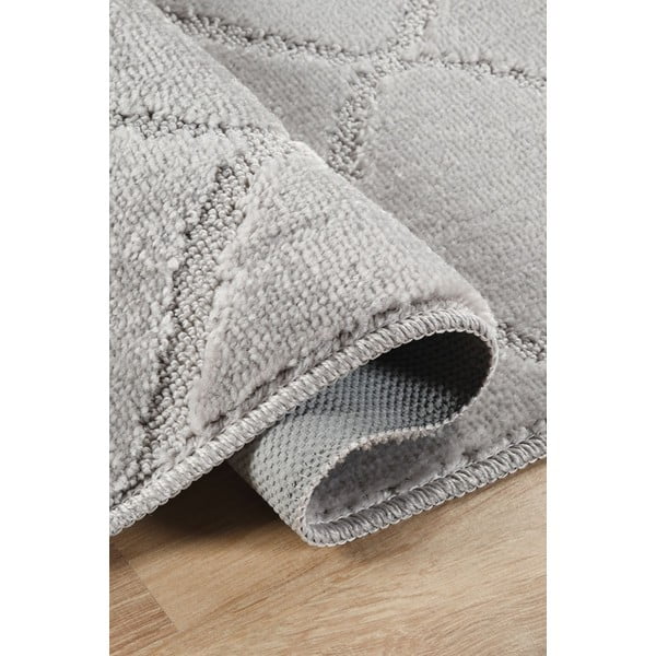 Světle šedé koupelnové předložky v sadě 2 ks 50x80 cm Cizgili – Foutastic-image-2