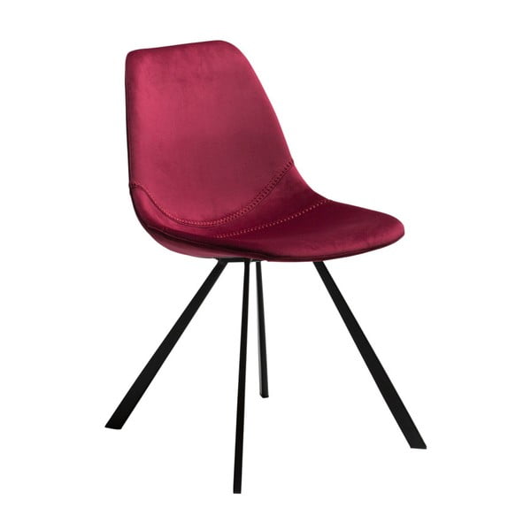 Vínově červená jídelní židle DAN-FORM Denmark Pitch
