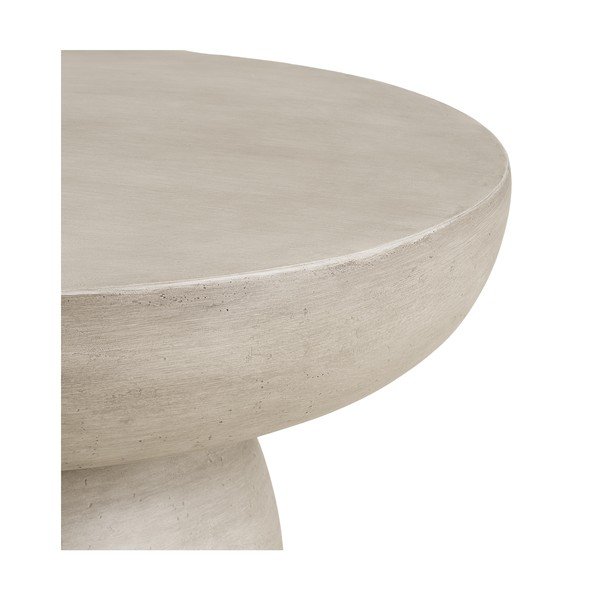 Keramický kulatý zahradní konferenční stolek ø 60 cm Bonnet – House Nordic-image-4