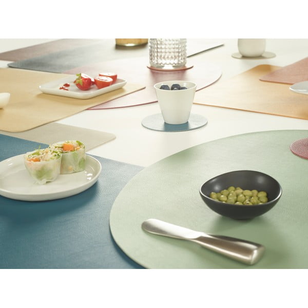 Modré prostírání z imitace kůže ZicZac Togo, 33 x 45 cm-image-1