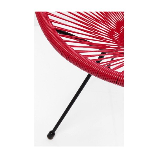 Červené křeslo Kare Design Acapulco-image-4