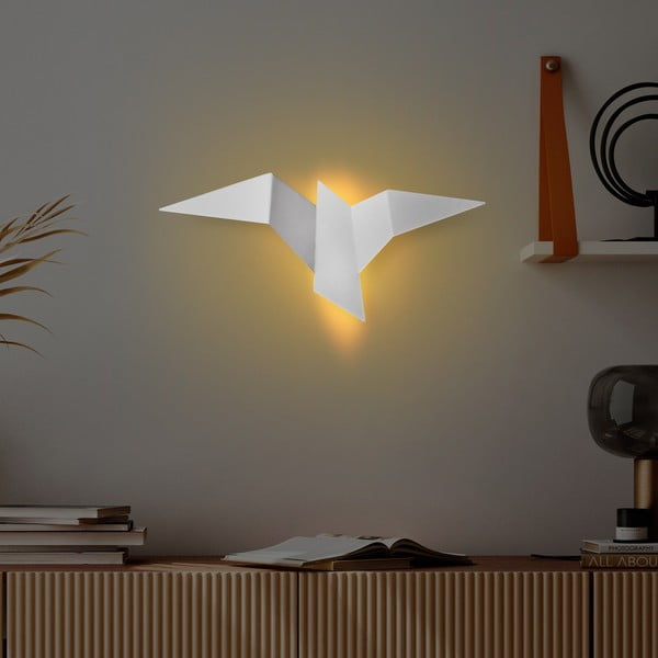 Bílé LED nástěnné svítidlo Pacali – Opviq lights-image-2