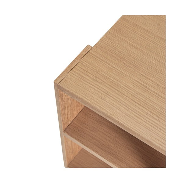 Odkládací stolek v dekoru dubu 37x37 cm Merge – Hübsch-image-3