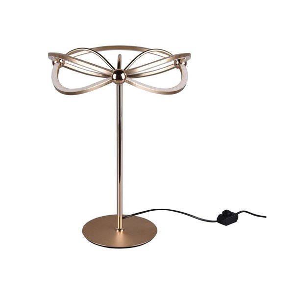 LED stmívatelná stolní lampa v mosazné barvě (výška 50 cm) Charivari – Trio