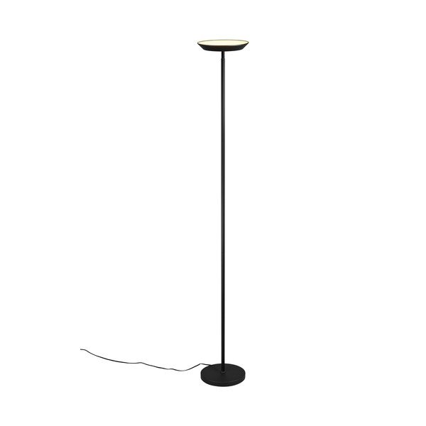 Černá LED stojací lampa (výška 178 cm) Specter – Reality