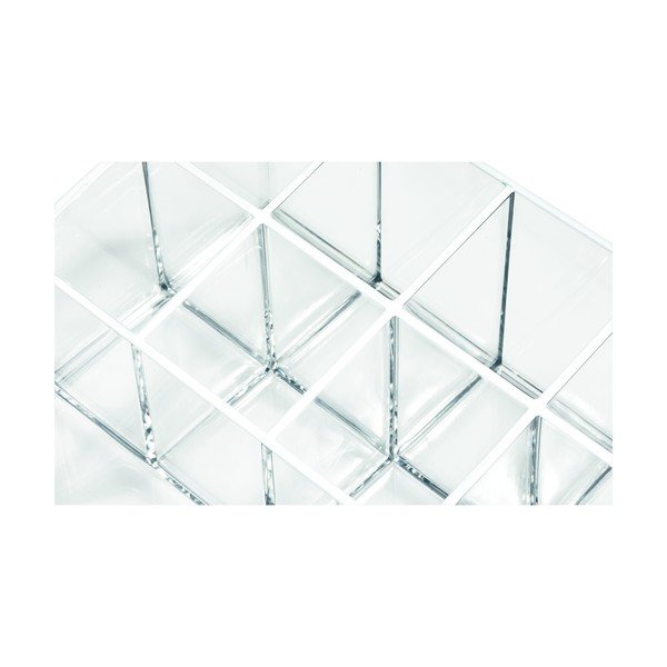 Koupelnový organizér na kosmetiku z recyklovaného plastu Cosmetic Station – iDesign-image-3