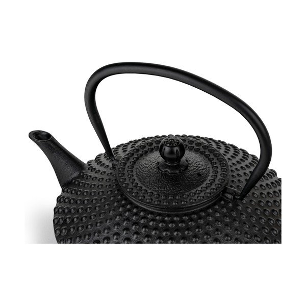Černá konvice na čaj z litiny se sítkem 1,25 l Xilin – Bredemeijer-image-1