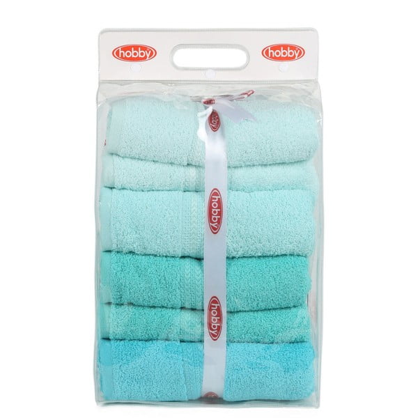 Sada 4 osušek Rainbow Water, 70 x 140 cm-image-2