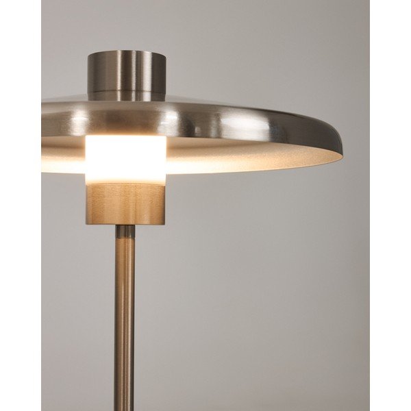 Stolní lampa ve stříbrné barvě s kovovým stínidlem (výška 32,5 cm) Nuvira – Kave Home-image-3