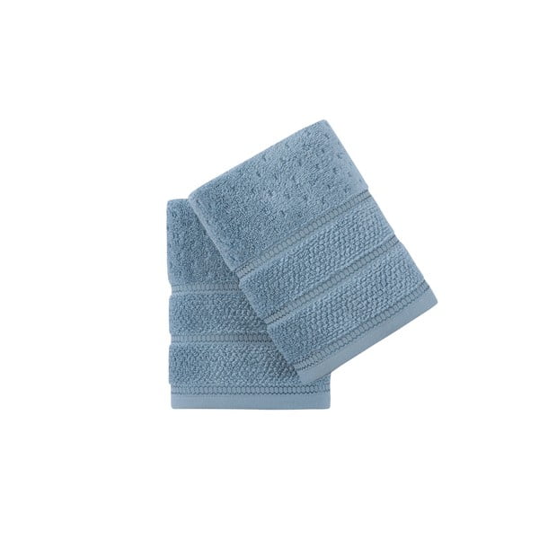 Sada 2 modrých bavlněných ručníků Foutastic Arella, 50 x 90 cm-image-3