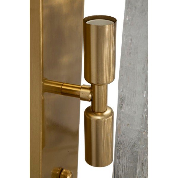 Skleněné nástěnné svítidlo ve zlaté barvě Oblin – Mauro Ferretti-image-3