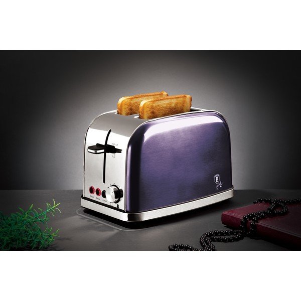 Fialový topinkovač Purple Metallic Line - BerlingerHaus-image-1