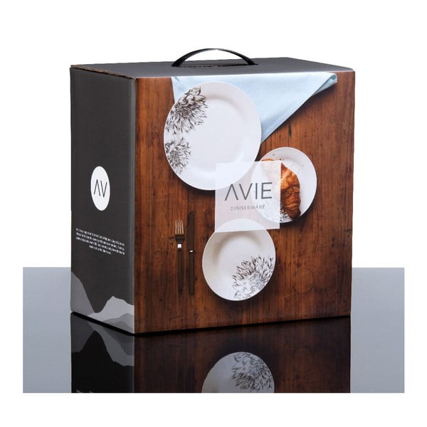 Porcelánová jídelní sada 12 ks Avie – Premier Housewares-image-2