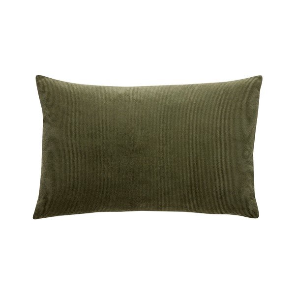 Zeleno-béžový polštář Hübsch Cleo, 60 x 40 cm-image-2